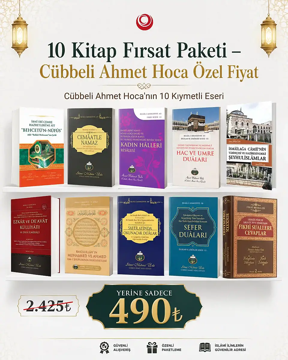 10 Kitap Fırsat Paketi – Cübbeli Ahmet Hoca Özel Fiyat - 1