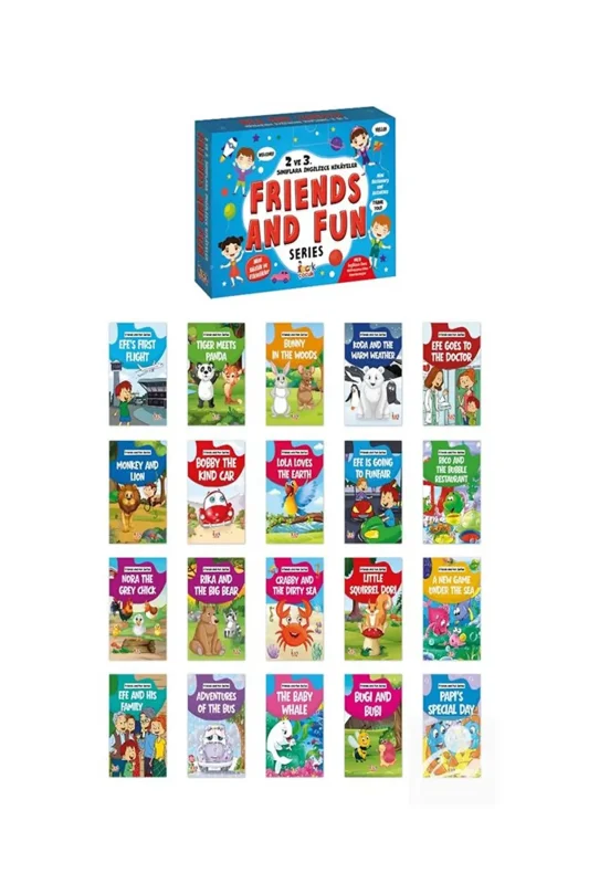 2. ve 3. Sınıflara İngilizce Hikayeler - Nesil Yayınları