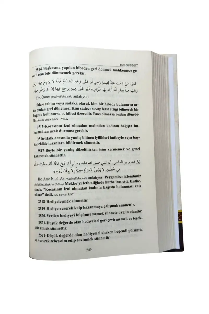 4000 Sünnet Müstehab Ve Edepler 2 Cilt Takım - 2
