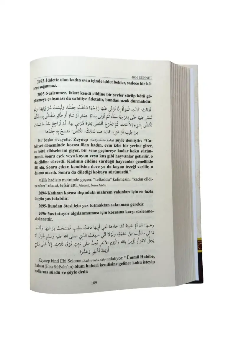4000 Sünnet Müstehab Ve Edepler 2 Cilt Takım - 4