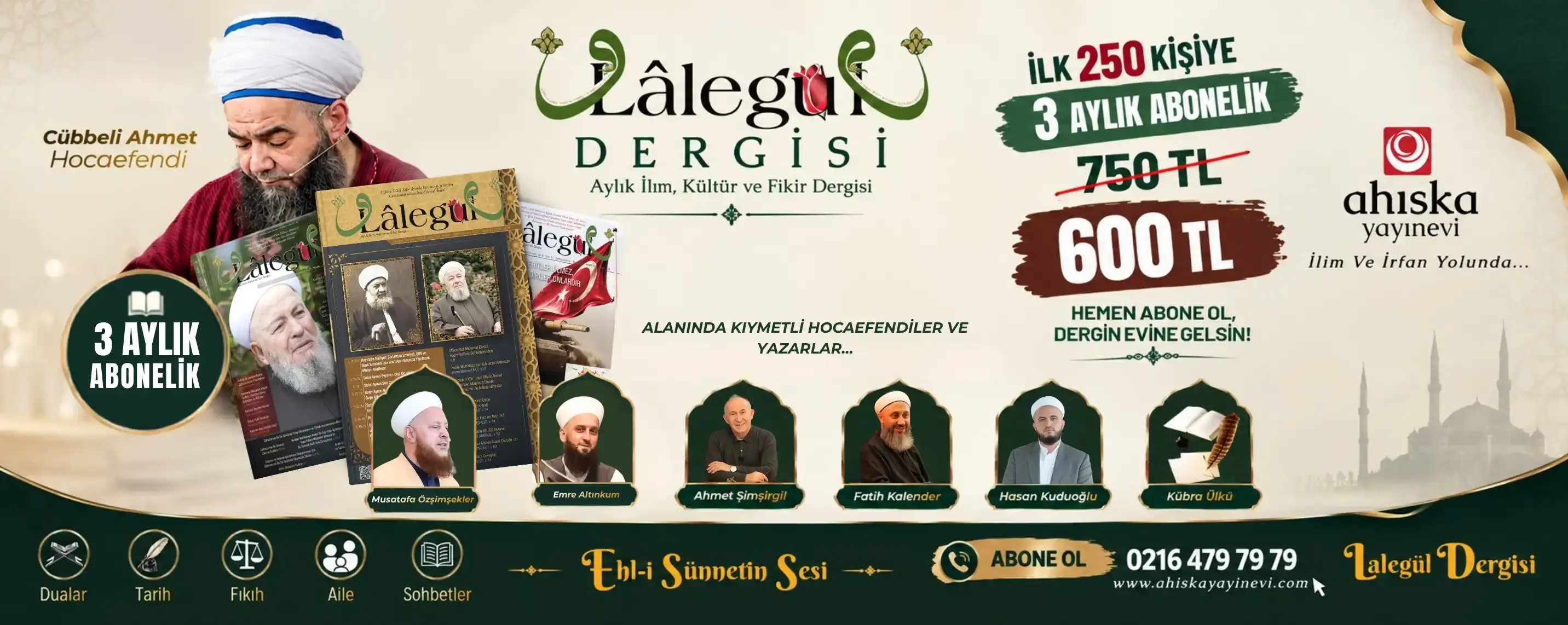 3 aylık abonelik