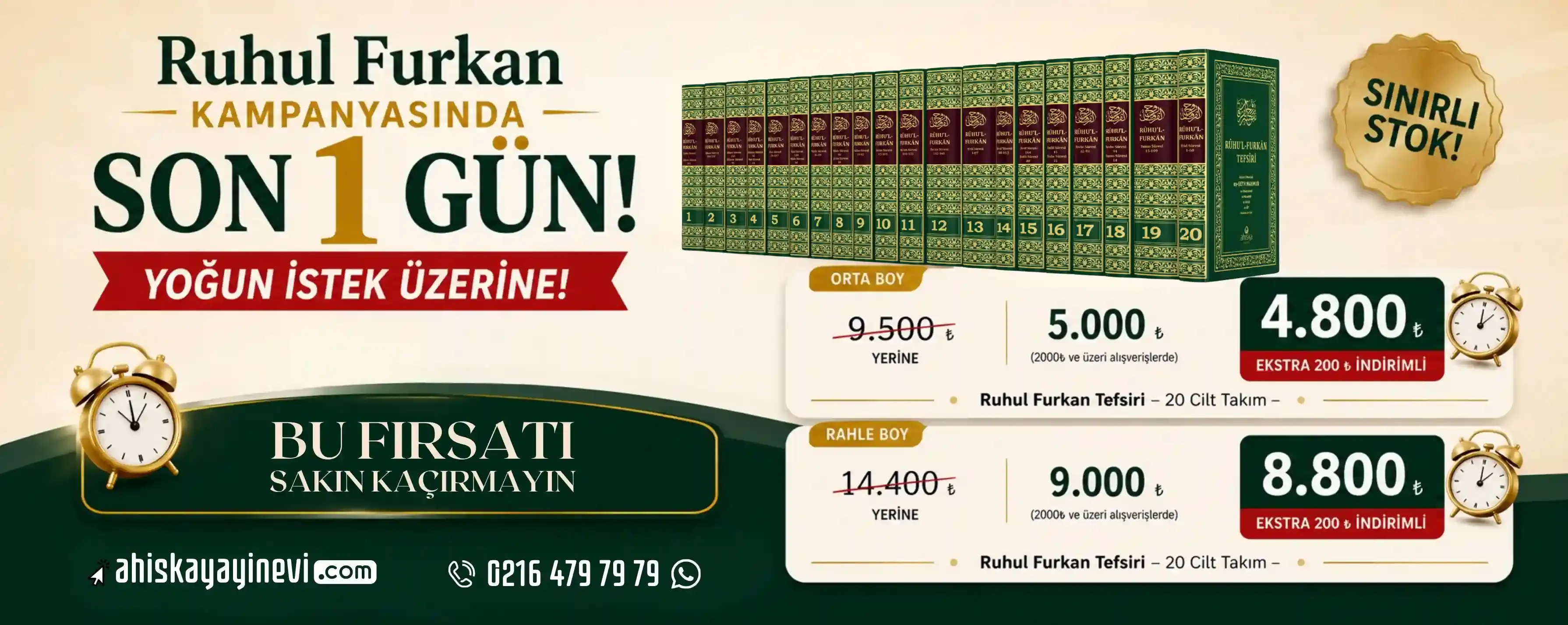 son 1 gün
