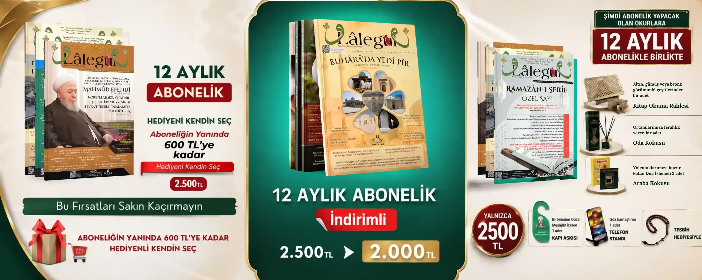3 seçenek