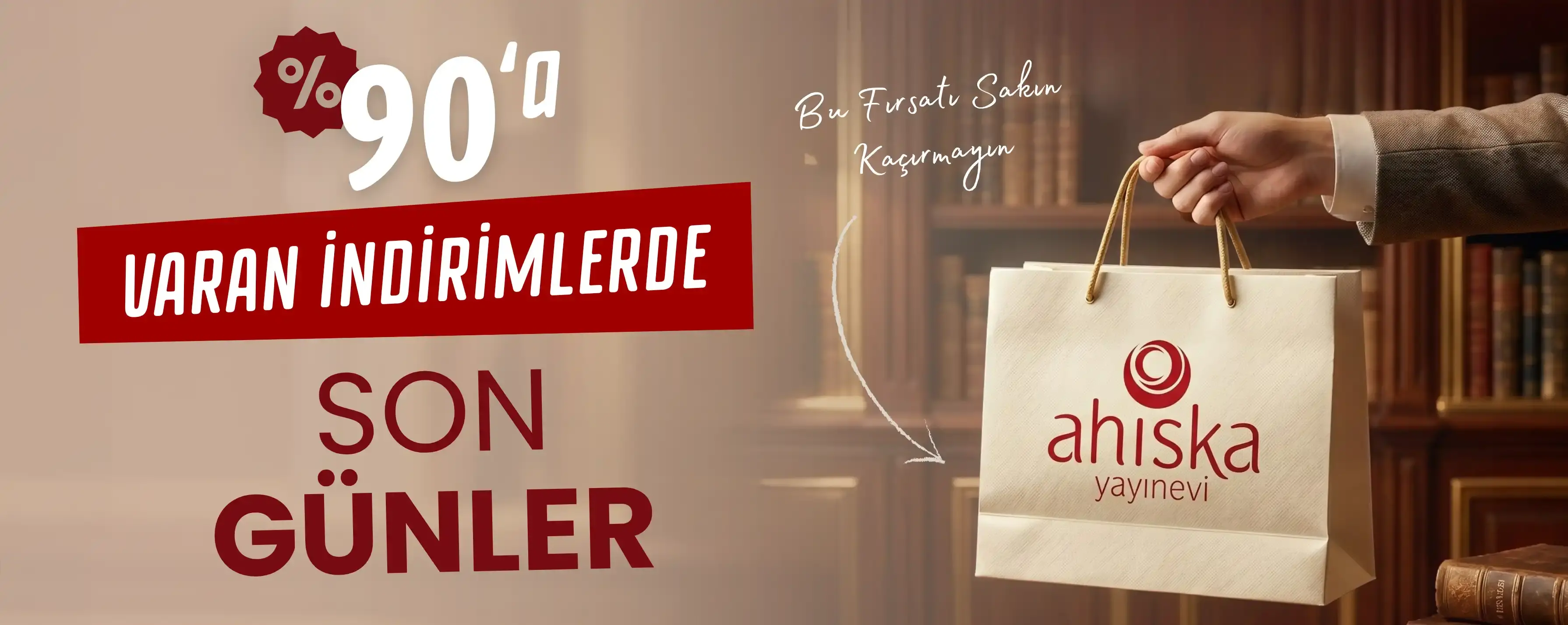 90 İNDİRİM 