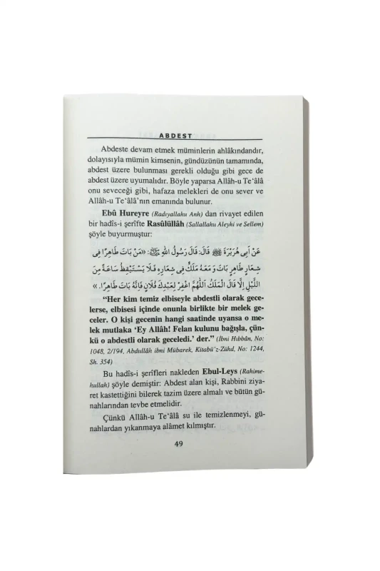 Abdest Risalesi - 2