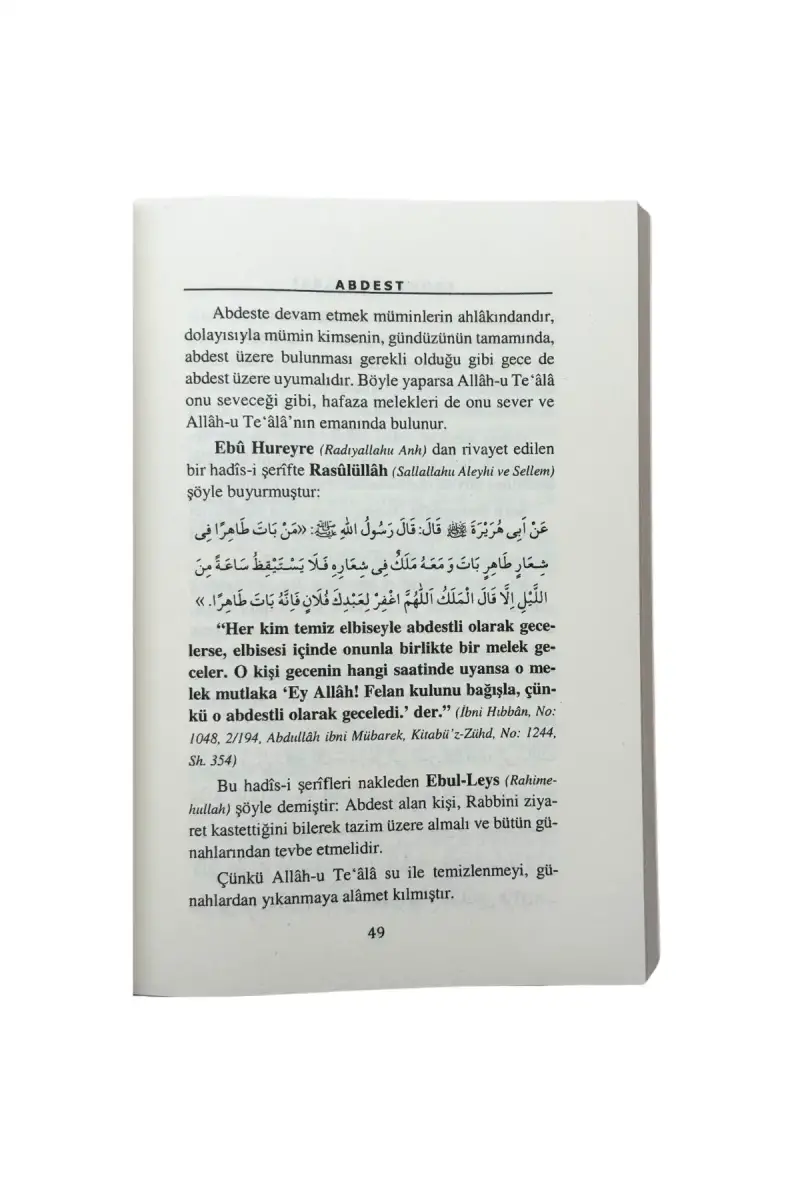 Abdest Risalesi - 2