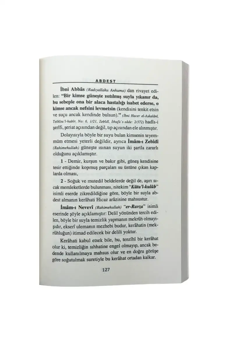Abdest Risalesi - 3