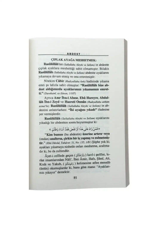 Abdest Risalesi - 4