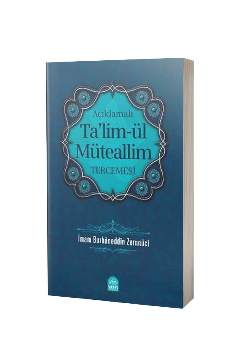 Açıklamalı Talimül Müteallim Tercümesi - Karton Kapak - 1