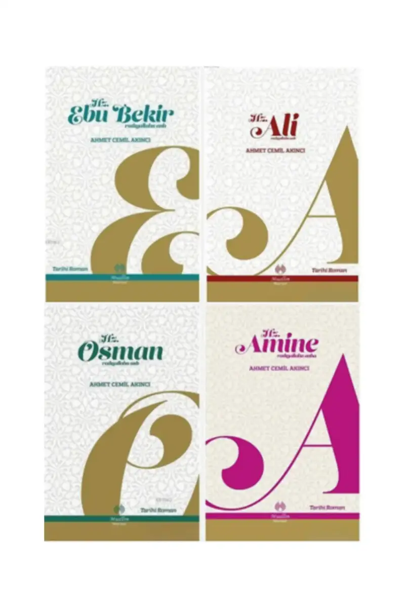 Ahmet Cemil Akıncı Tarihi Roman 4 Kitap Set - 1