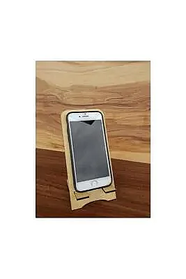 Ahşap Telefon Standı Kedi - 3