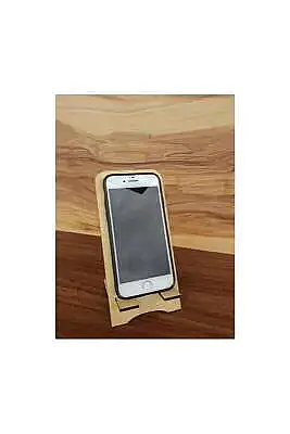 Ahşap Telefon Standı Kedi - 3
