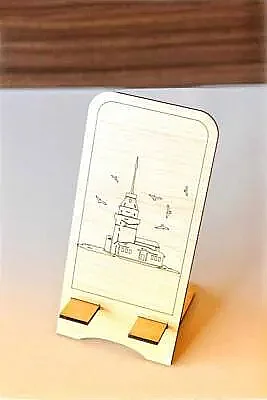 Ahşap Telefon Standı Kız Kulesi - 2