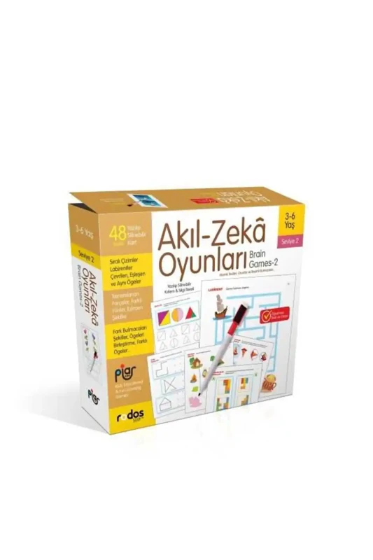 Akıl Zeka Oyunları Seviye 2 - Piar Kids