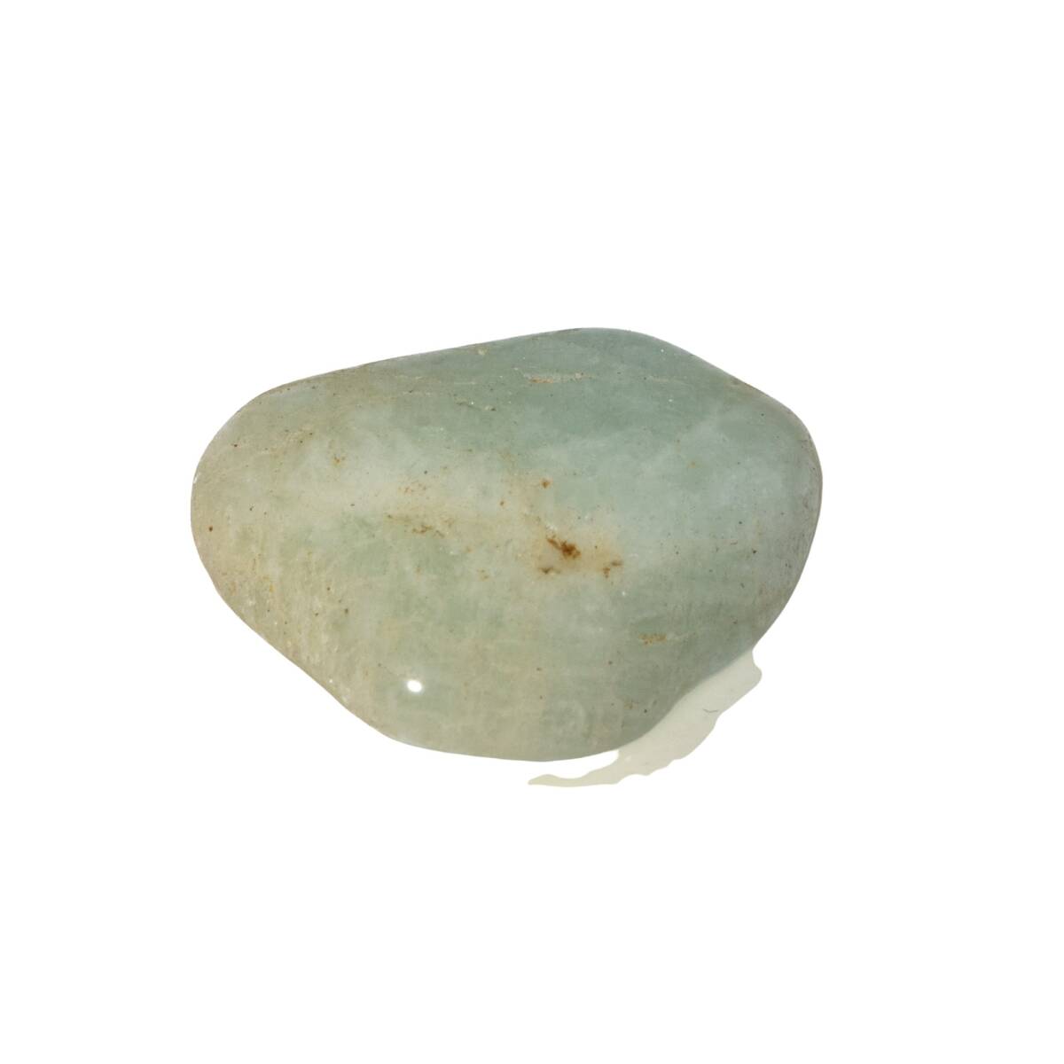 Akuamarin Doğal Taş Tımbıl El Taşı - 3