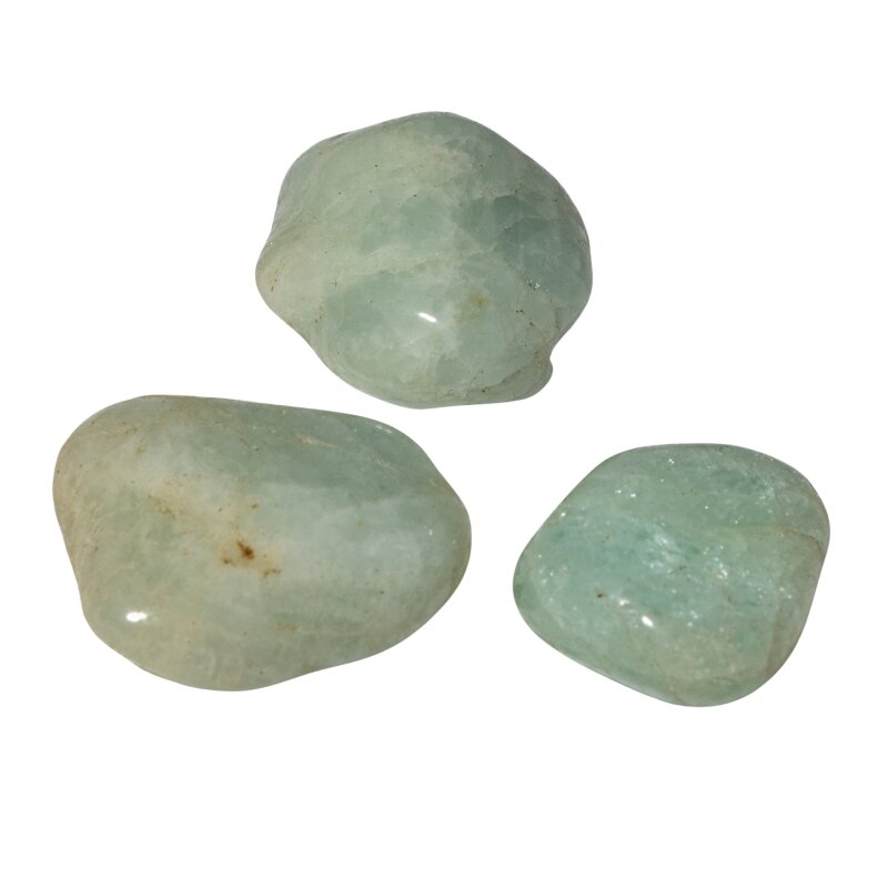 Akuamarin Doğal Taş Tımbıl El Taşı - 5