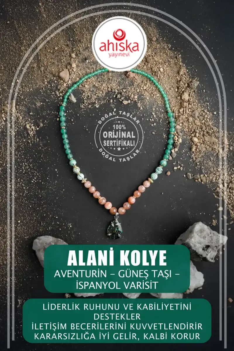 Alani, Aventurin Güneş Taşı Varisit Doğal Taş Kolye