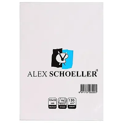 Alex Schoeller Teknik Resim Kağıdı 25 x 35 120 gr 10 Lu - Alex Schoeller