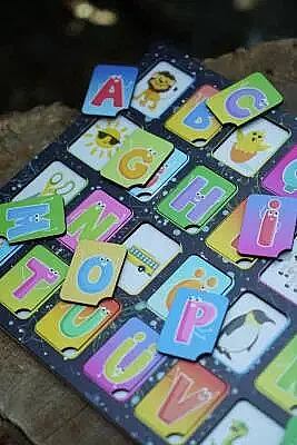Alfabe Eğitici Ahşap Yapboz Renkli - 3