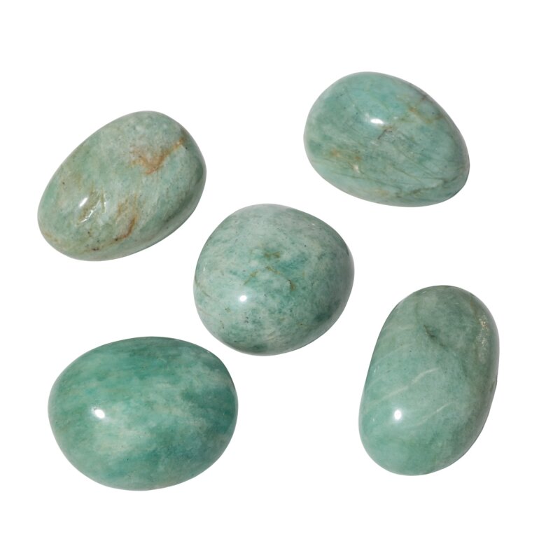 Amazonit Doğal Taş Tımbıl El Taşı - Doğal Taş