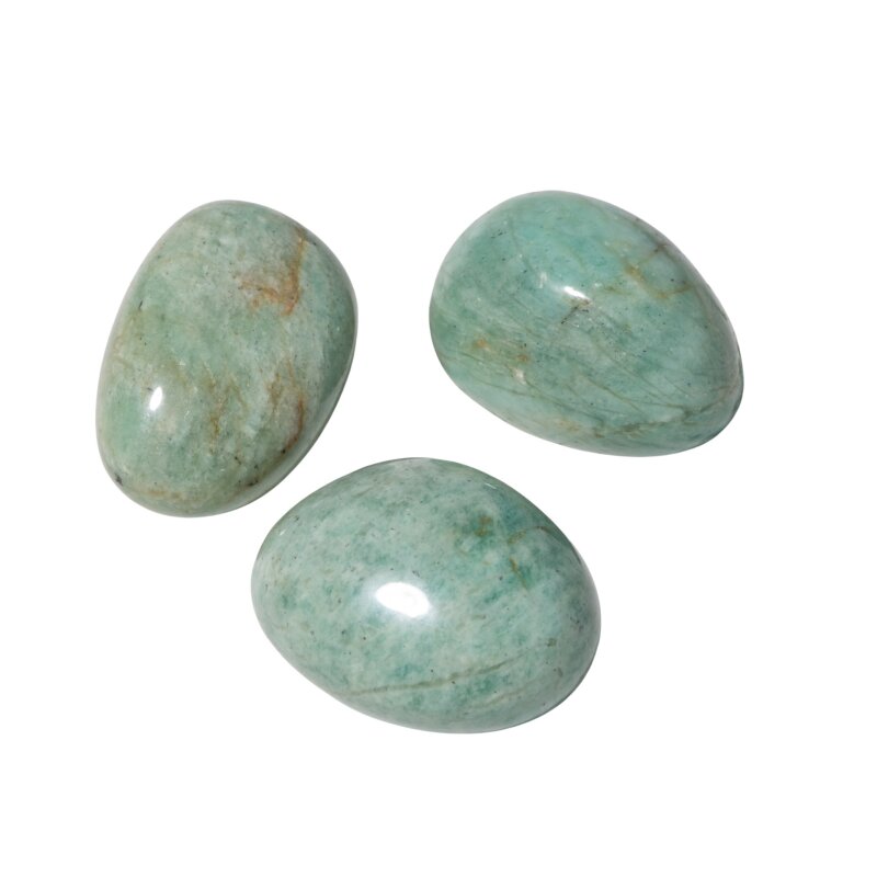 Amazonit Doğal Taş Tımbıl El Taşı - 5