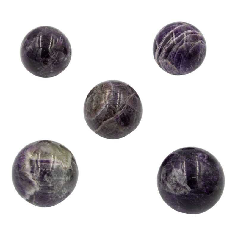 Ametist Doğal Taş Küre Tımbıl El Taşı - Doğal Taş