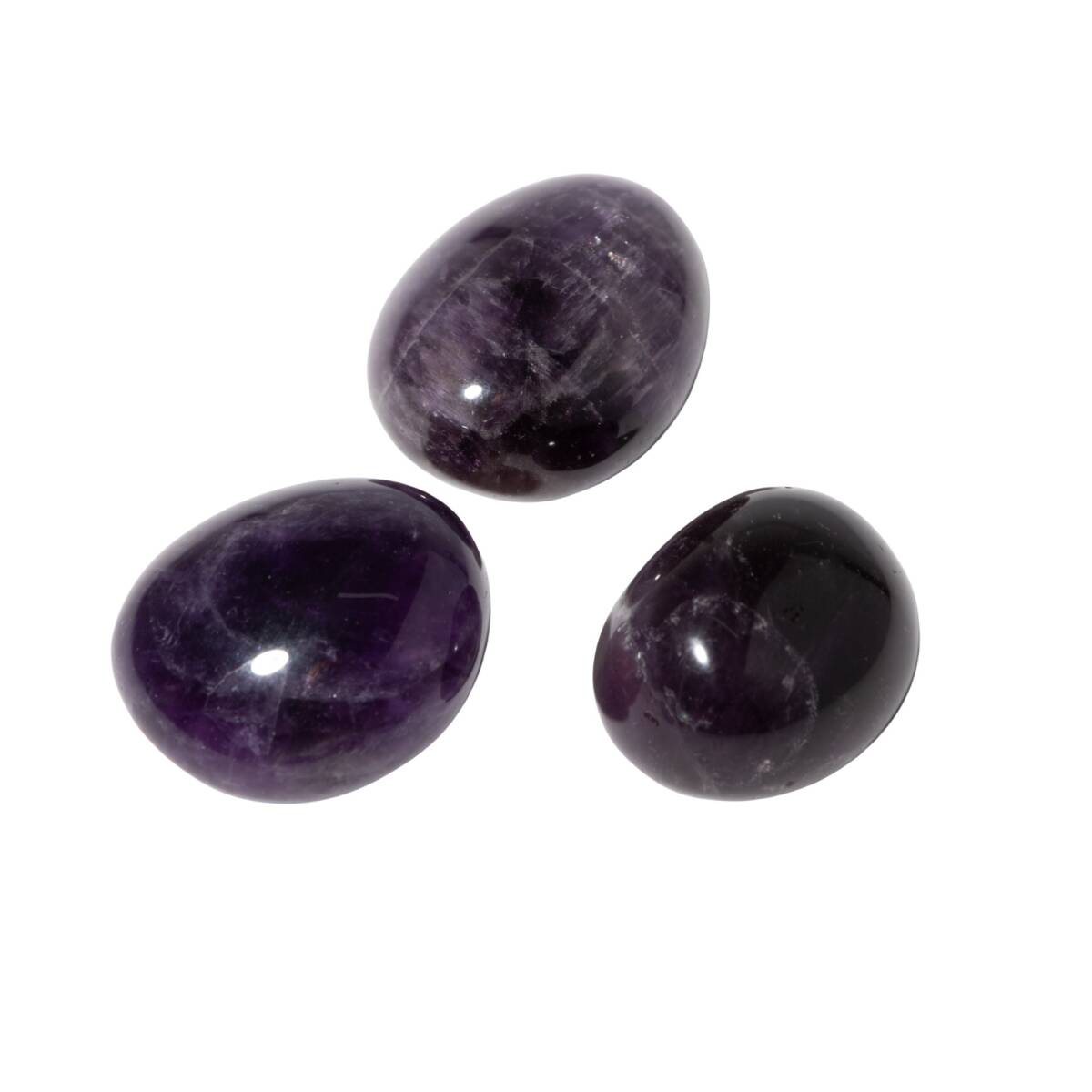 Ametist Doğal Taş Tımbıl El Taşı - 2