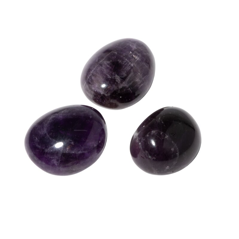 Ametist Doğal Taş Tımbıl El Taşı - 5