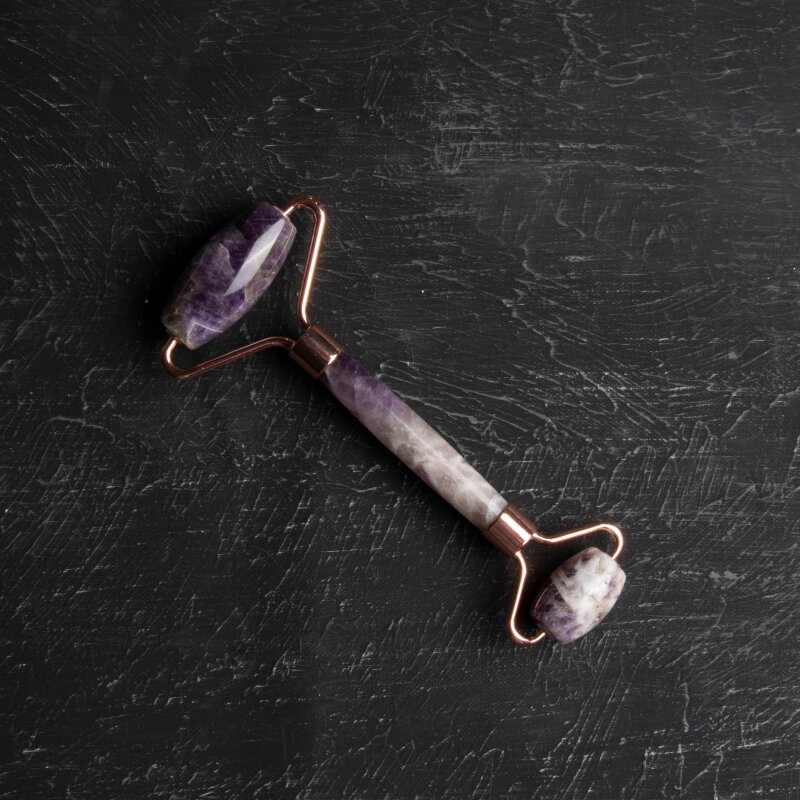 Ametist Taşı Roller Masaj Aleti - 4