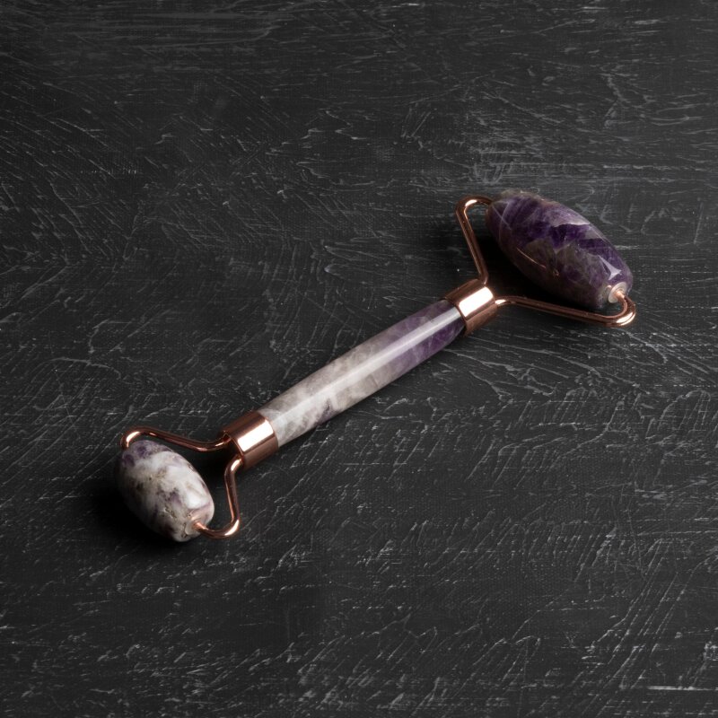 Ametist Taşı Roller Masaj Aleti - 5