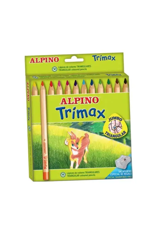 Alpino Trimax Jumbo Boya Kalemi 12 Li - Alpino