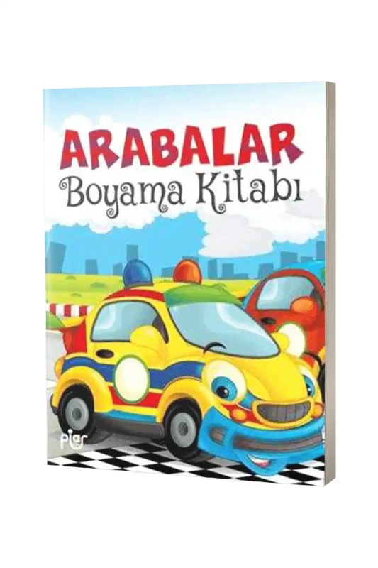 Arabalar Boyama Kitabı - Piar Kids