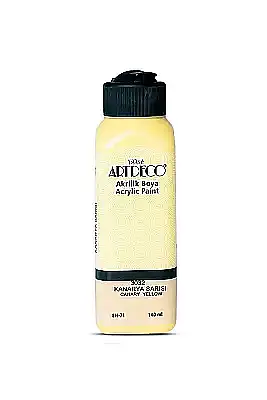 Artdeco Akrilik Boya 140 ml Kanarya Sarı - 1