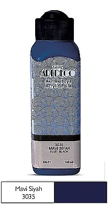 Artdeco Akrilik Boya 140 ml Mavi Siyah - Artdeco