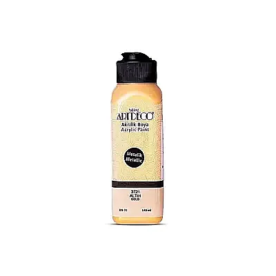 Artdeco Akrilik Boya 140 ml Metalik Altın - 2