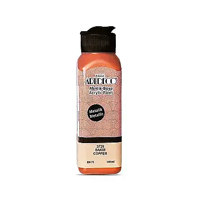 Artdeco Akrilik Boya 140 ml Metalik Bakır - 1