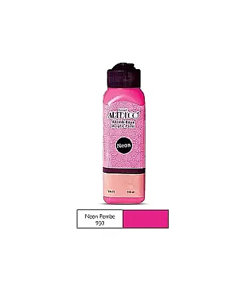 Artdeco Akrilik Boya 140 ml Neon Pembe - Artdeco