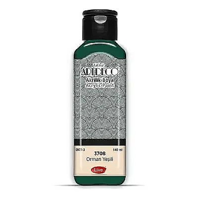 Artdeco Akrilik Boya 140 ml Orman Yeşili - Artdeco