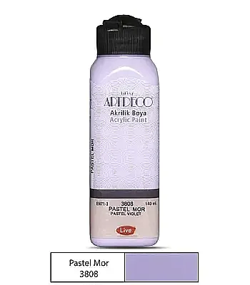Artdeco Akrilik Boya 140 ml Pastel Mor - Artdeco