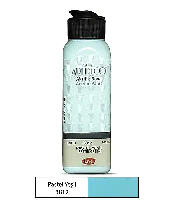 Artdeco Akrilik Boya 140 ml Pastel Yeşil - Artdeco