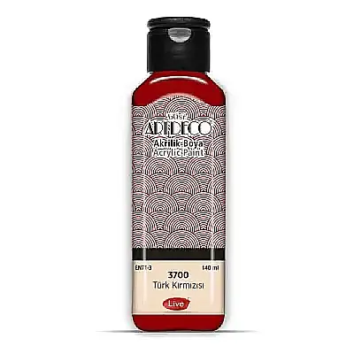 Artdeco Akrilik Boya 140 ml Türk Kırmızısı - 2