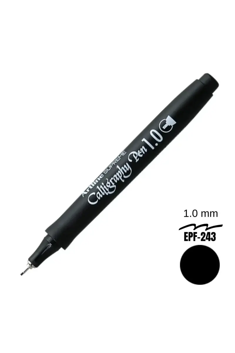 Artline Supreme Kaligrafi Kalemi 1.0 Siyah - 1