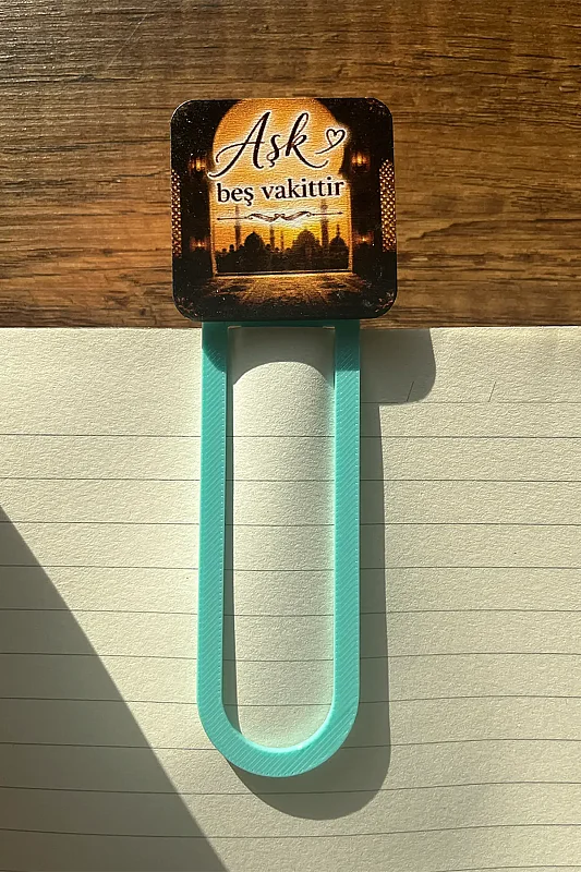 Aşk Beş Vakittir Kitap Ayracı - Elopya