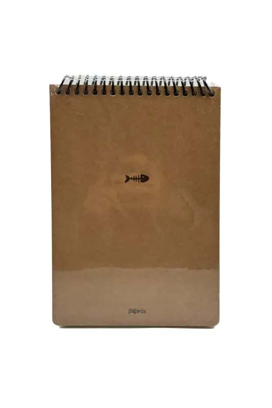 Atlas Papirüs Kraft Çizgili 100 Yp 16x23 Sert Kapak - Atlas