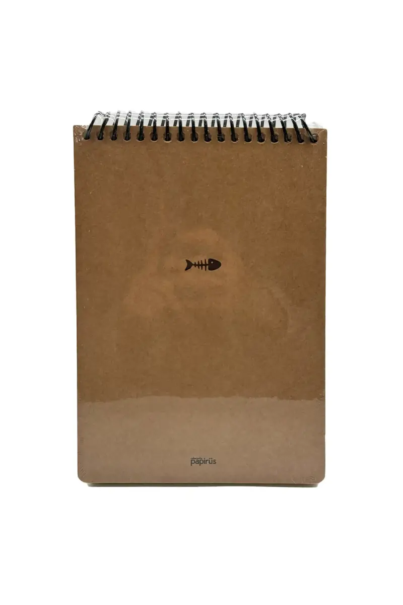 Atlas Papirüs Kraft Çizgili 100 Yp 16x23 Sert Kapak - 1