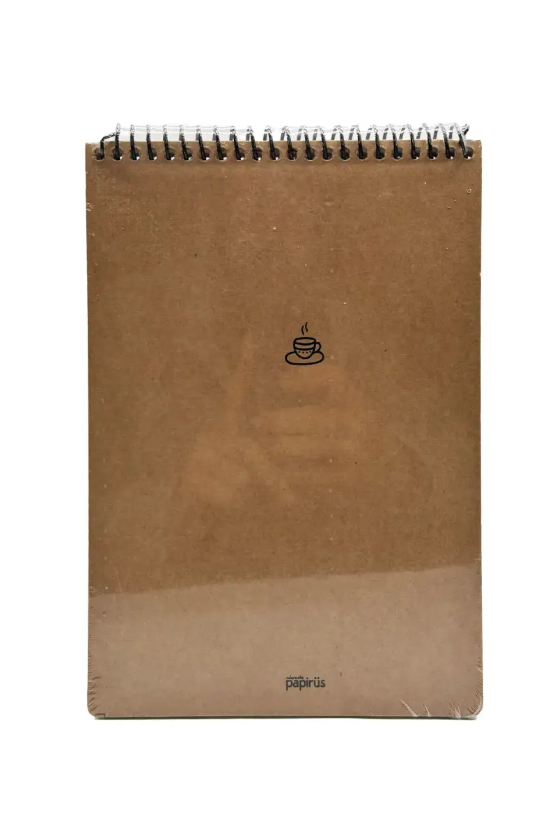 Atlas Papirüs Kraft Çizgili 80 Yp 19x27 Sert Kapak - 1