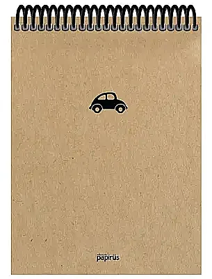 Atlas Papirüs Kraft Çizgisiz 100 Yp 16x23 Sert Kapak - 15