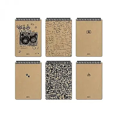 Atlas Papirüs Kraft Çizgisiz 80 Yp 19x27 Sert Kapak - 2