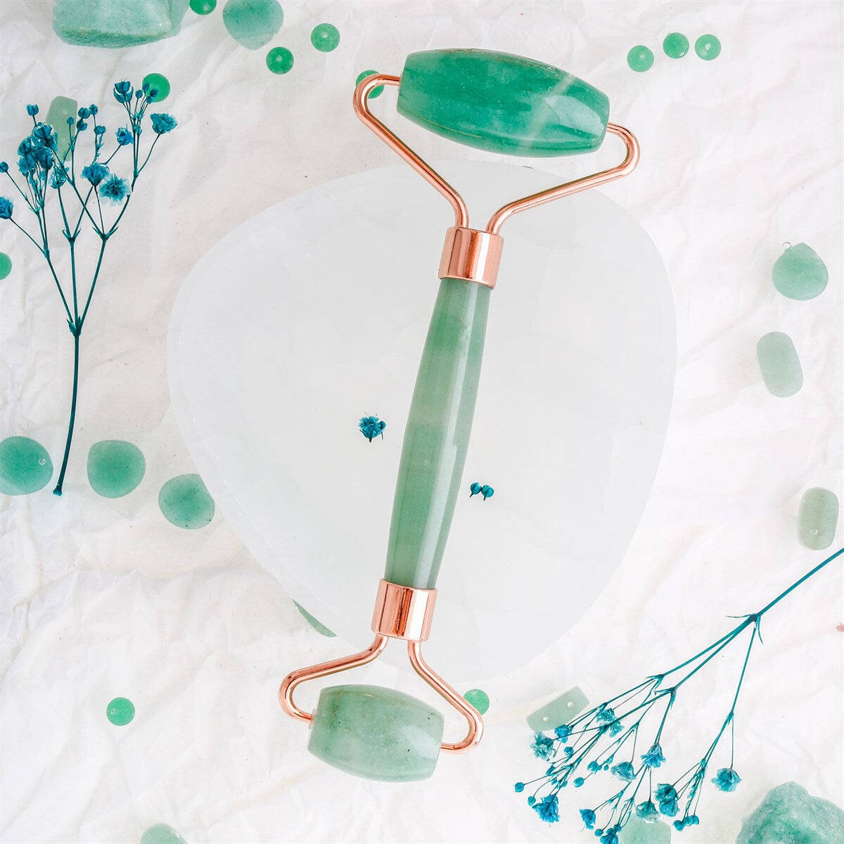 Aventurin Taşı Roller Masaj Aleti - 1