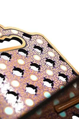 Bemenda Motifli Ahşap Rahle - 8